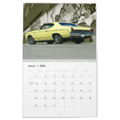 Calendrier de voiture Chevelle Muscle (Mar 2026)