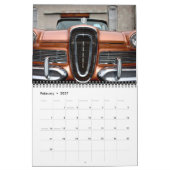 Calendrier de voiture classique (Feb 2027)