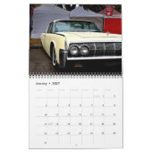 Calendrier de voiture classique (Jan 2027)