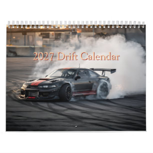 Calendrier de voiture de drift