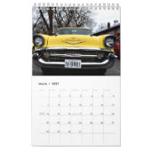 Calendrier de voitures classiques (Mar 2027)