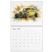 Calendrier de voitures de muscle vintage (Mar 2027)