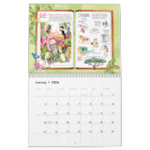 Calendrier de voyage aquarelle autour du monde 202 (Jan 2026)