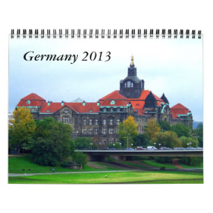 Calendrier de voyage de l'Allemagne 2013
