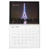 Calendrier de voyage de l'Europe 2015 (Mar 2027)
