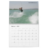 Calendrier de Wakeboarding - customisé (Feb 2027)