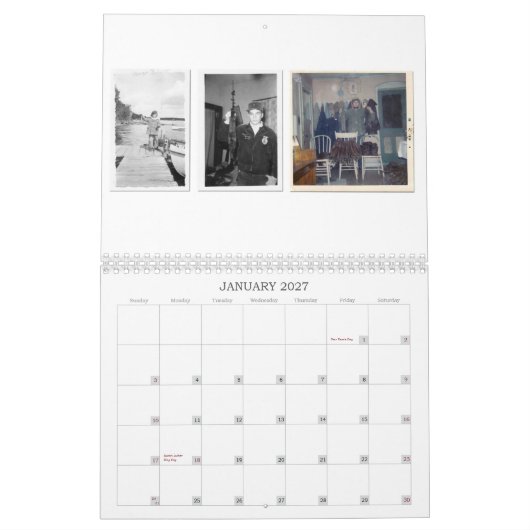 Calendrier de WBK (Jan 2027)