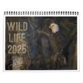 Calendrier de Wildlife 2025 par Kevin Harris (Protection)