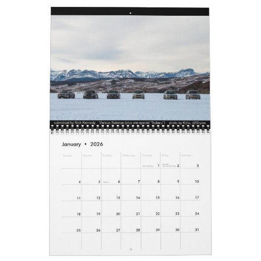 Calendrier de WSC 2017 (Jan 2026)