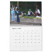 Calendrier de Yangon 2012 de vie quotidienne (Feb 2026)