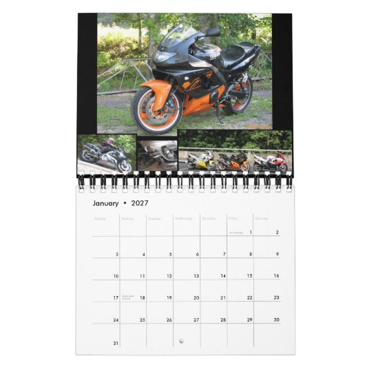 calendrier de YZF600R.com 08-09 (Jan 2027)