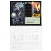 Calendrier de Zodiac et Chakra (Mar 2026)