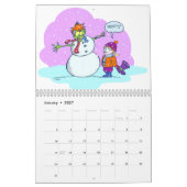 Calendrier de zombi ! (Jan 2027)