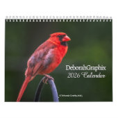 Calendrier DeborahGraphix 2026 Calendar (Protection)