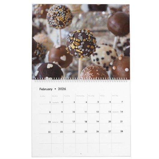 Calendrier décadent des passions de chocolat (Feb 2026)