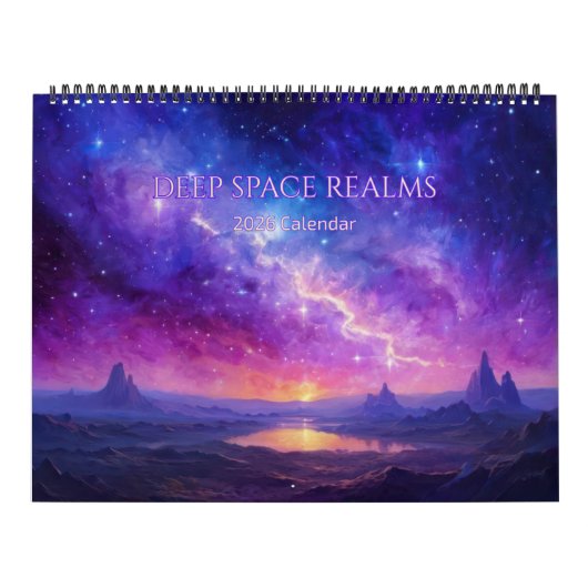 Calendrier Deep Space Realms 2026 (Protection)