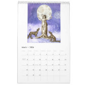 Calendrier Déesses, sorcières et personnes peu communes (Mar 2026)