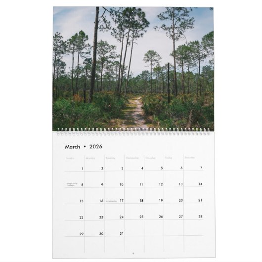 Calendrier Delaney Royer 2024 (Mar 2026)