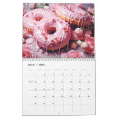Calendrier Delicious Donuts & Sweet Flavors 2026 Calendar (Mar 2026)