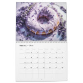 Calendrier Delicious Donuts & Sweet Flavors 2026 Calendar (Feb 2026)
