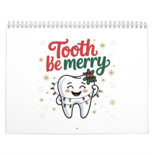 Calendrier Dent Pour Être Joyeux Drôle Dentiste Noël Dentaire