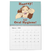 Calendrier Dentiste Dentiste Hygiéniste Dentaire (Feb 2026)