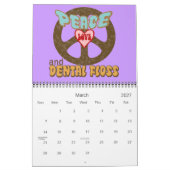 Calendrier Dentistes amusants (Mar 2027)
