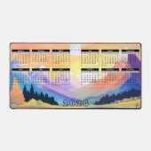 Calendrier d'entreprise 2026 - coucher de soleil s (Recto)