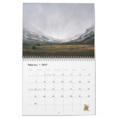 Calendrier d'entreprise à thème écossais 2026 (Feb 2027)