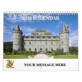 Calendrier d'entreprise à thème écossais 2026 (Protection)