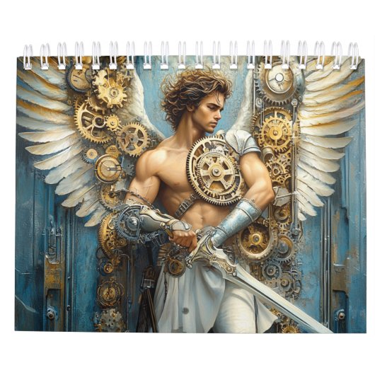Calendrier des 12 mois des anges gardiens (Dos)