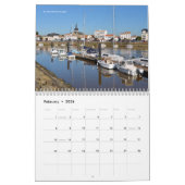 Calendrier des 12 mois du bord de mer de France (Feb 2026)
