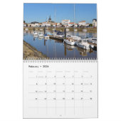 Calendrier des 12 mois du bord de mer de France (Feb 2026)