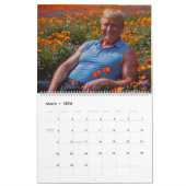 Calendrier des 12 mois du président Donald J. Trum (Mar 2026)