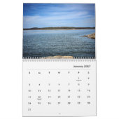 Calendrier des 12 mois - Les vues de l'eau (Jan 2027)