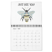 Calendrier des abeilles 2021 (Mar 2027)