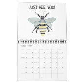 Calendrier des abeilles 2021 (Mar 2026)