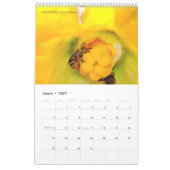 Calendrier des abeilles pour 2024 - 11 x 14¼ pouce (Mar 2027)