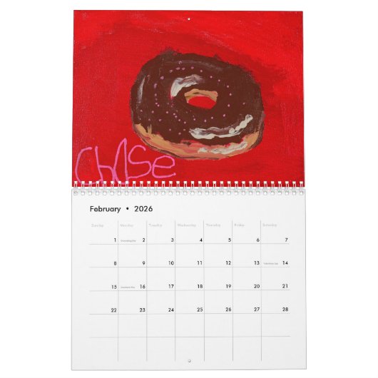 Calendrier des aliments favoris (Feb 2026)