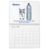 Calendrier des aliments sains (Jan 2027)