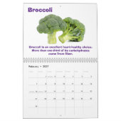 Calendrier des aliments sains (Feb 2027)