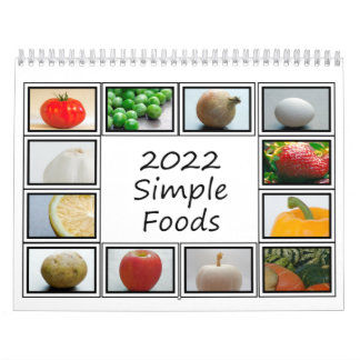 Calendrier des aliments simples