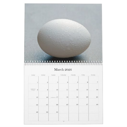Calendrier des aliments simples (Mar 2026)