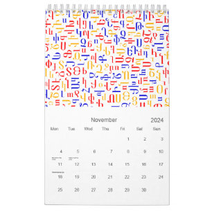 Calendrier des alphabets