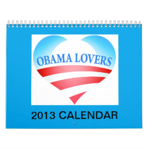 Calendrier des amants 2013 d'Obama