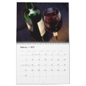 Calendrier des amateurs de vin (Feb 2027)