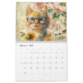 Calendrier des Amoureux de les chats (Feb 2027)