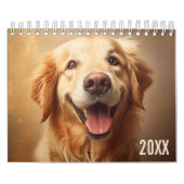 Calendrier des Amoureux de les chiens 2024 (Protection)