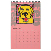 Calendrier des Amoureux de les chiens 2024 (Feb 2027)