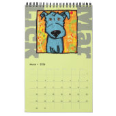 Calendrier des Amoureux de les chiens 2024 (Mar 2026)